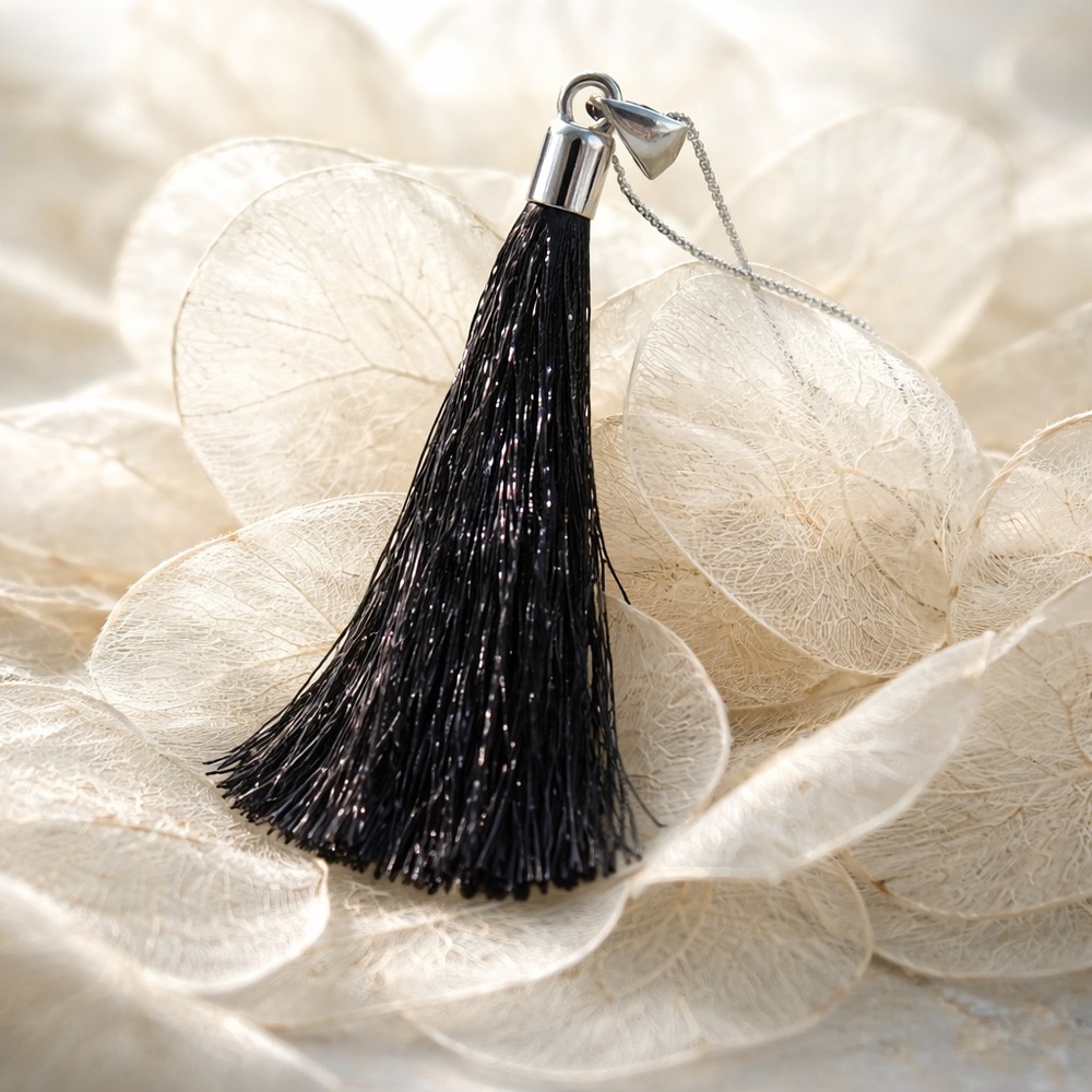 Black Kyanite Necklace - Picture 8 of 11